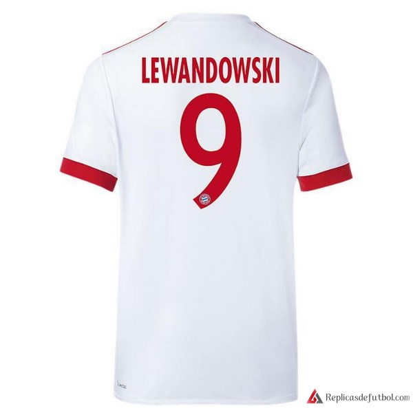 Camiseta Bayern Munich Tercera equipación Lewandowski 2017-2018
